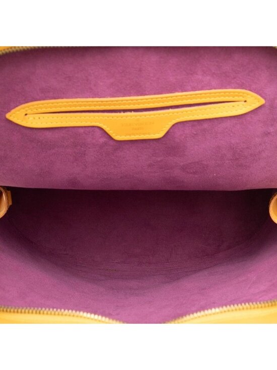 Louis Vuitton Epi Gobelin Backpack Tassili Yellow Leather main image 5
